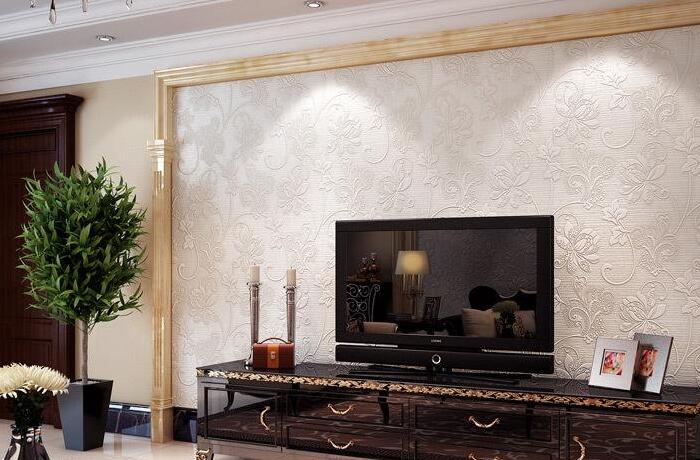 無紡布壁紙鋪裝效果